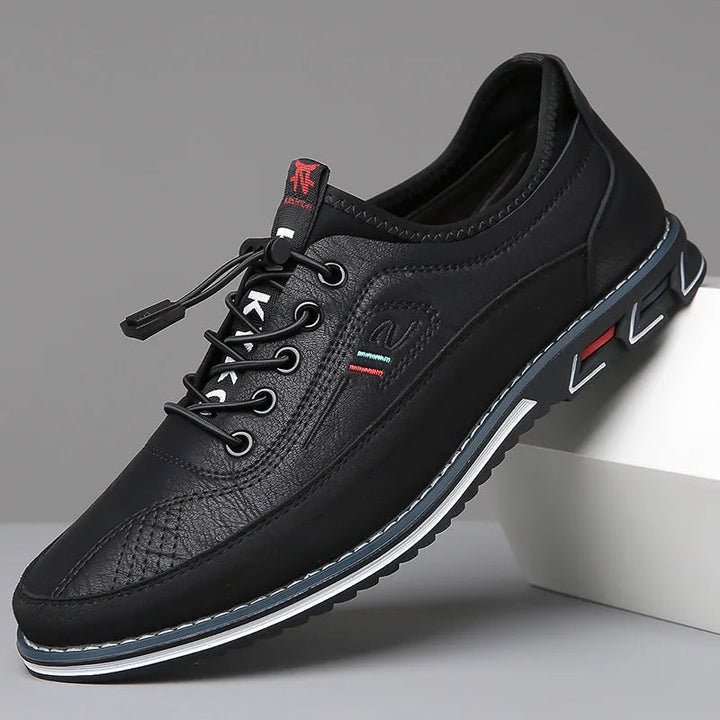 Max, Elegante Schnürschuhe Herren aus Leder – Stilvolle Lederschuhe für Jeden Anlass, Schwarz-4