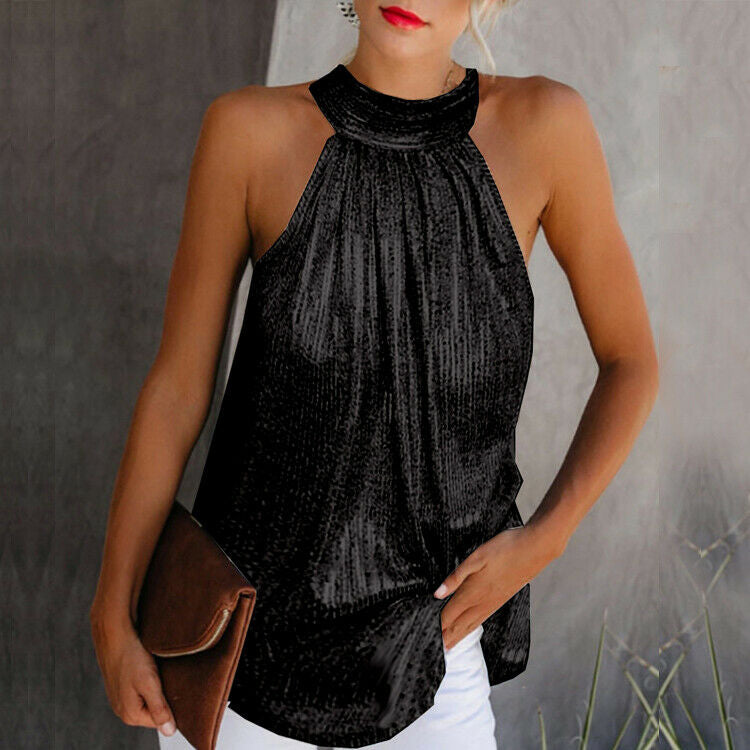 Variant image for Anna's Elegantes Oberteil für Damen – Schickes Festliches Oberteil aus Luxuriösem Stoff, Vielseitig für Jeden Anlass-3