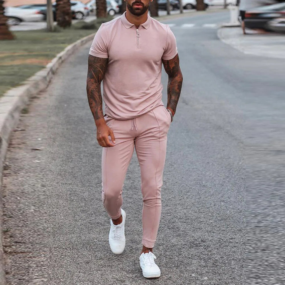 Rafael – Stilvoller & Komfortabler Trainingsanzug für moderne Männer