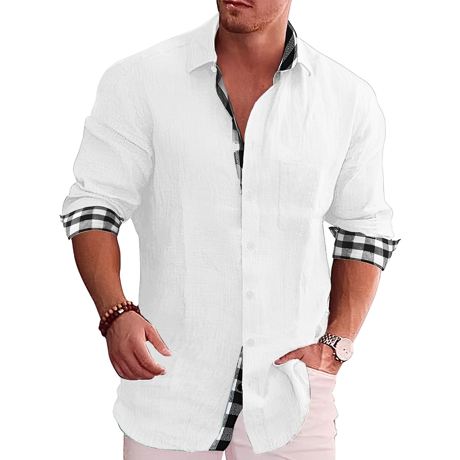 Henrik – Zeitlos elegantes Herrenhemd für einen stilvollen Sommer