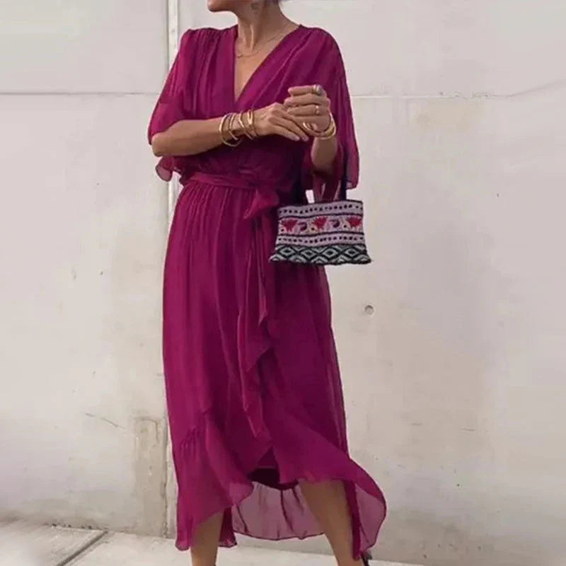 Isalia – Luftiges Sommerkleid mit femininer Silhouette
