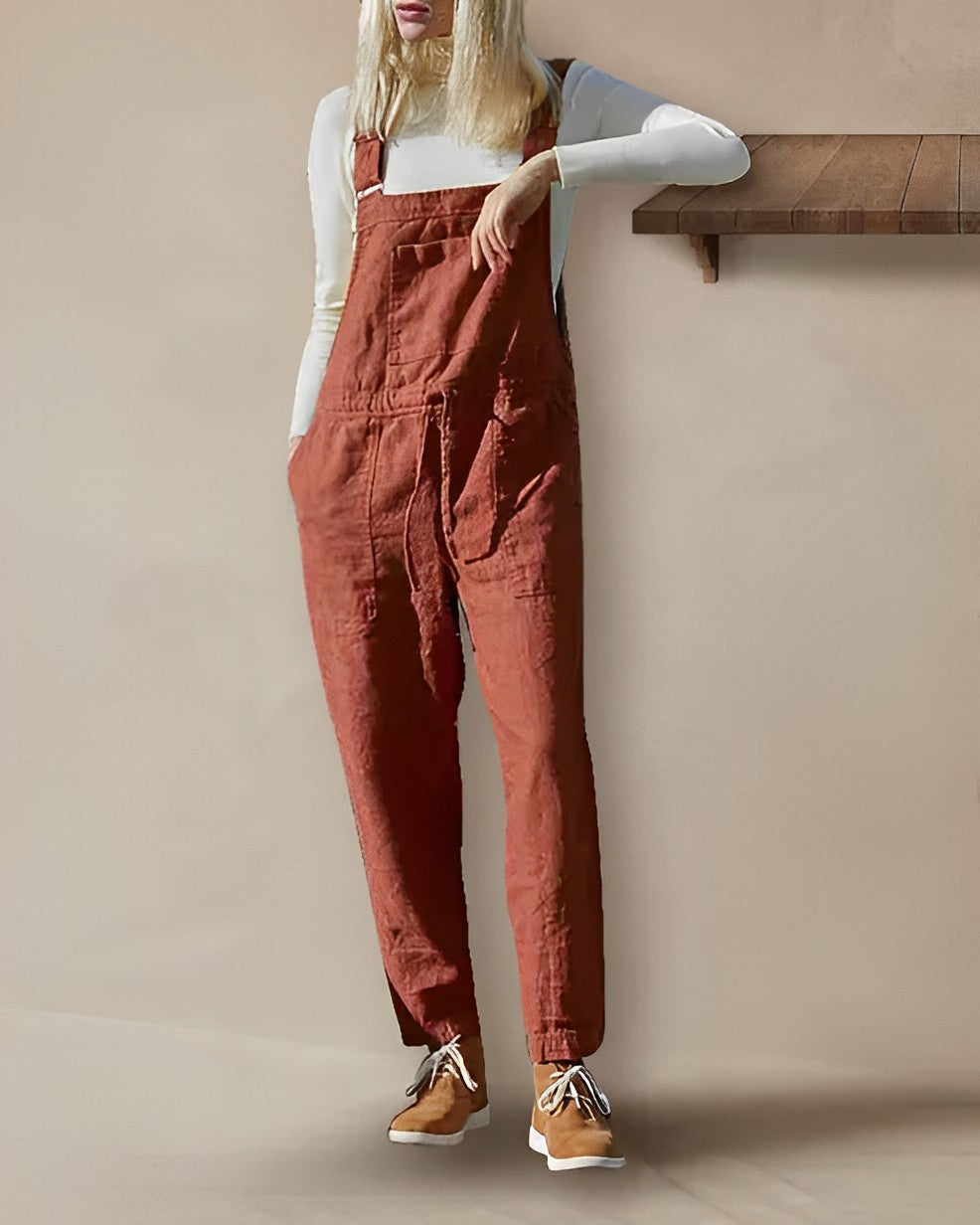 GERIPPTER VINTAGE-SOMMEROVERALL - SANES